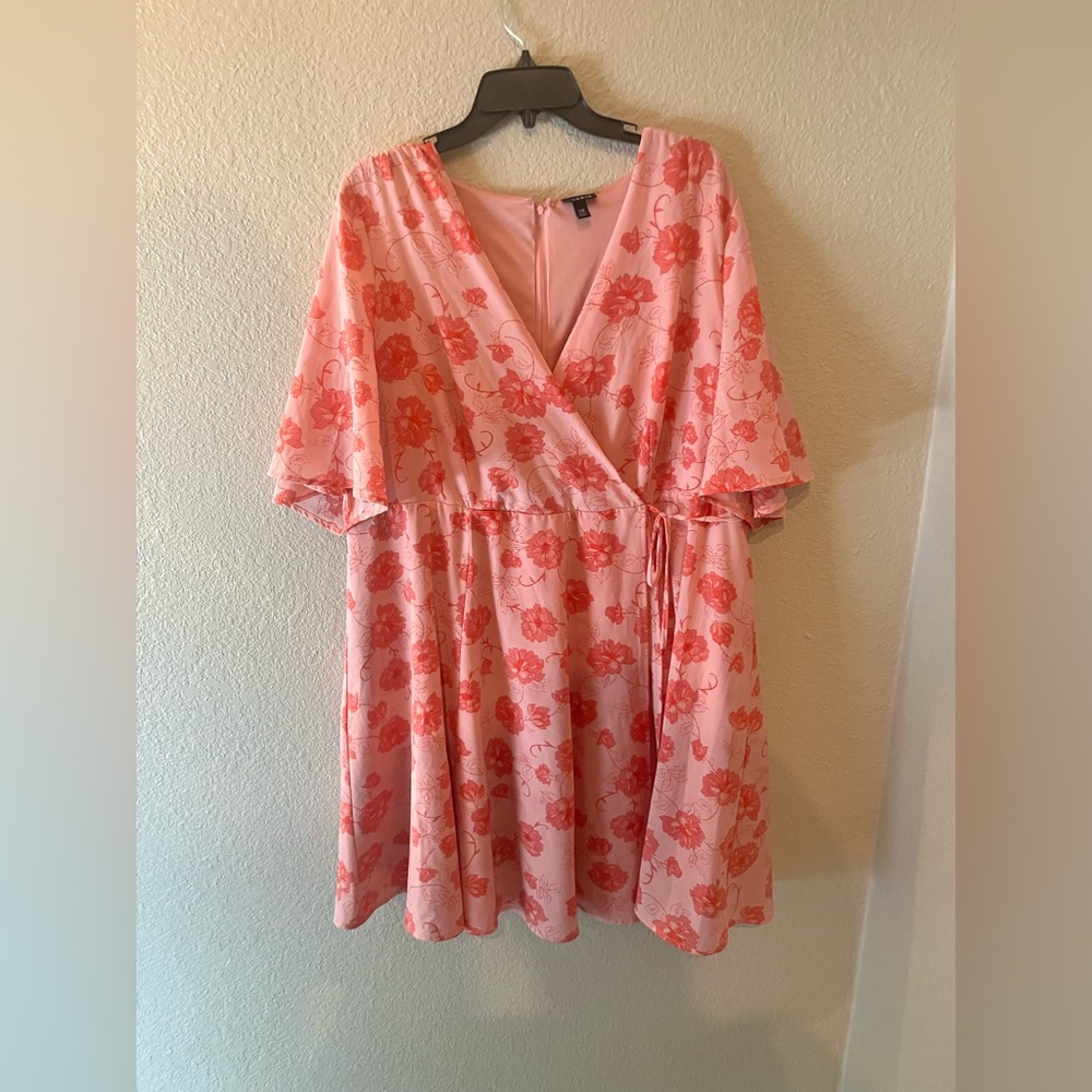 Torrid mock wrap dress size 20